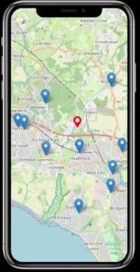 Find my nearest EV Charge Point in the UK